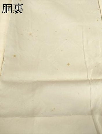 平和屋着物●本場大島紬　龍郷絣　花菱文　正絹　逸品　AABI7580ck