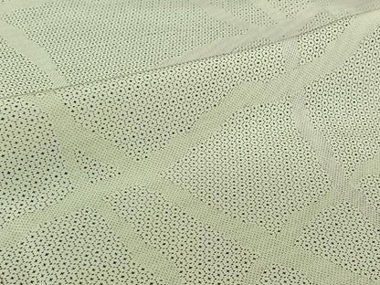 平和屋着物▽本場染大島紬　単衣　氷割れ文様　正絹　逸品　AABI7604jh