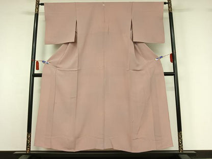 平和屋着物▽上質な小紋　単衣　霞文　暈し染め　正絹　逸品　AABI7610jh