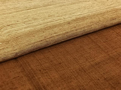 平和屋着物▽訪問着　単衣　紬地　横段文　仮絵羽　正絹　逸品　未使用　AABI7629jh