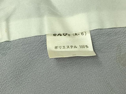 平和屋着物▽小紋　単衣　花丸文　さんび謹製　洗える着物　AABI7693jh