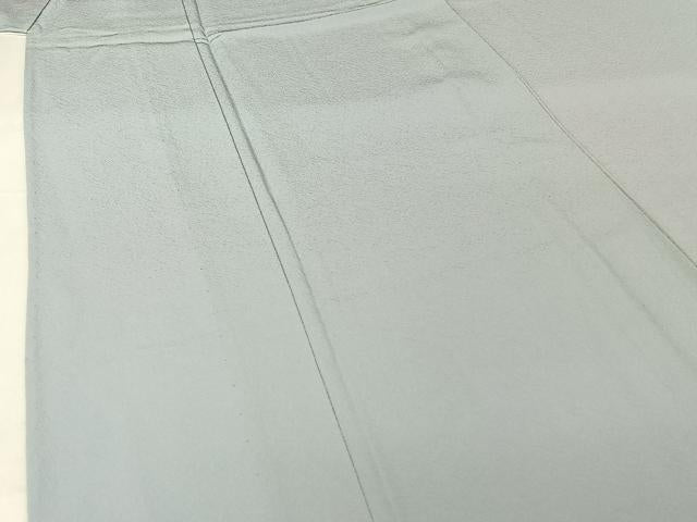 平和屋着物▽上質な小紋　単衣　霞文　暈し染め　正絹　逸品　AABI7701jh