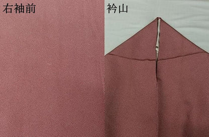 平和屋着物▽江戸小紋　単衣　鮫小紋柄　正絹　逸品　AABI7719jh