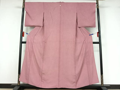 平和屋着物▽江戸小紋　単衣　鮫小紋柄　正絹　逸品　AABI7719jh