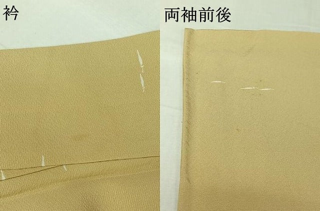 平和屋着物▽上質な小紋　単衣　成り物　正絹　逸品　AABI7729jh