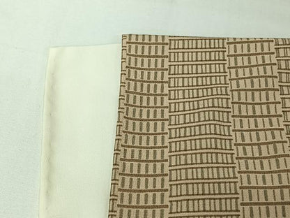 平和屋着物▽小紋　単衣　幾何学文様　洗える着物　AABI7733jh
