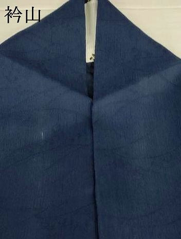 平和屋着物＊夏物　色無地　芝紋紗　褐返色　正絹　逸品　AABI7764jd
