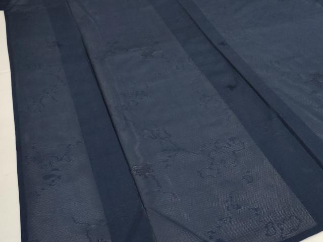 平和屋着物＊夏物　色無地　絽　霞紋紗　褐返色　正絹　逸品　AABI7777jd