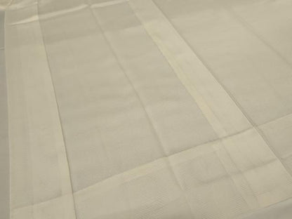平和屋着物＊夏物　長襦袢　絽　鳥の子色　正絹　逸品　AABI7794jd