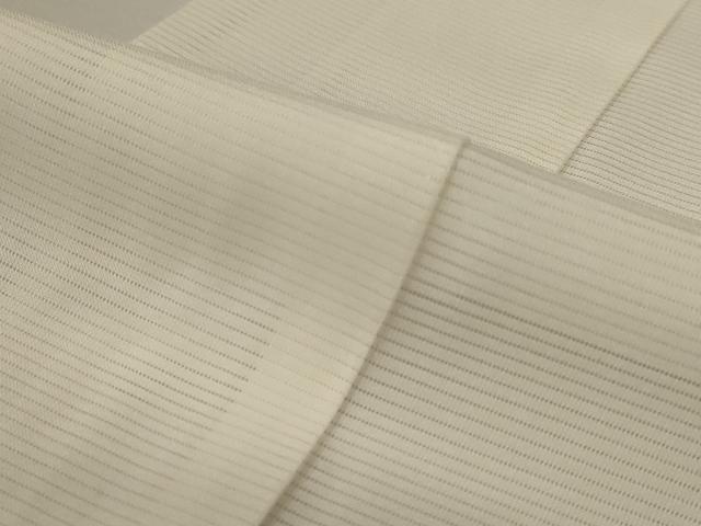 平和屋着物＊夏物　長襦袢　絽　鳥の子色　正絹　逸品　AABI7794jd