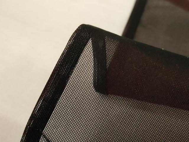 平和屋着物＊夏物　小紋　紗　幾何学文様　正絹　逸品　AABI7801jd