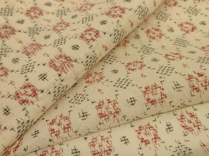 平和屋着物＊夏物　紗紬　幾何学文様　正絹　逸品　未使用　AABI7806jd