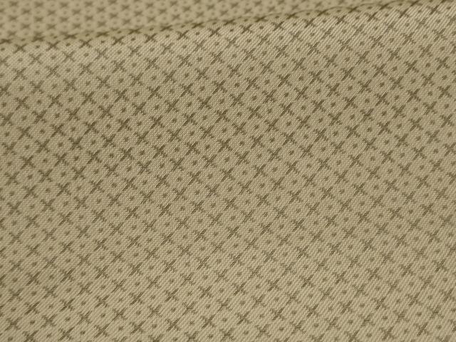 平和屋着物＊夏物　お召　疋田文様　正絹　逸品　AABI7811jd