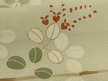 平和屋着物＊夏物　訪問着　絽　刺繍　萩文　金彩　正絹　逸品　AABI7823jd