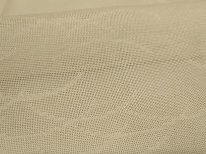 平和屋着物＊夏物　長襦袢　芝紋紗　浅黄色　正絹　逸品　AABI7828jd