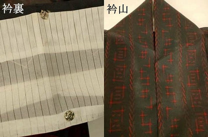 平和屋着物＊夏物　小紋　風通紗　幾何学文様　正絹　逸品　AABI7834jd