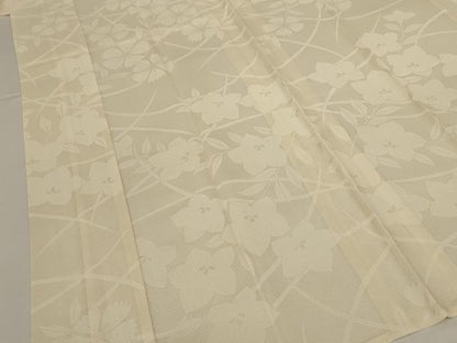 平和屋着物＊夏物　長襦袢　絽　芝花文　正絹　逸品　AABI7841jd