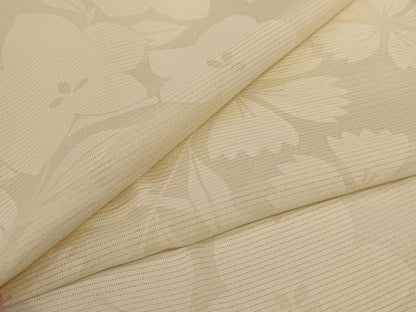 平和屋着物＊夏物　長襦袢　絽　芝花文　正絹　逸品　AABI7841jd