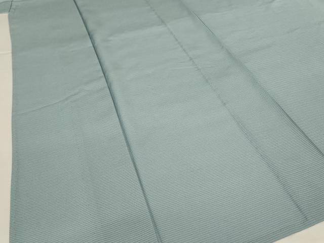 平和屋着物＊夏物　色無地　絽　水浅葱色　正絹　逸品　AABI7865jd