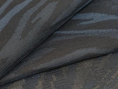 平和屋着物＊夏物　小紋　紗　幾何学文様　正絹　逸品　AABI7870jd