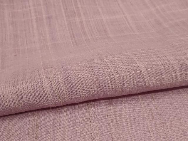 平和屋着物＊夏物　紗紬　霞文　正絹　逸品　AABI7889jd