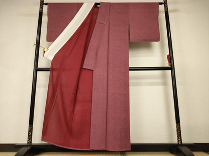 平和屋着物＊夏物　内田秀一　江戸小紋　絽　花づくし文　正絹　逸品　未使用　AABI7900jd
