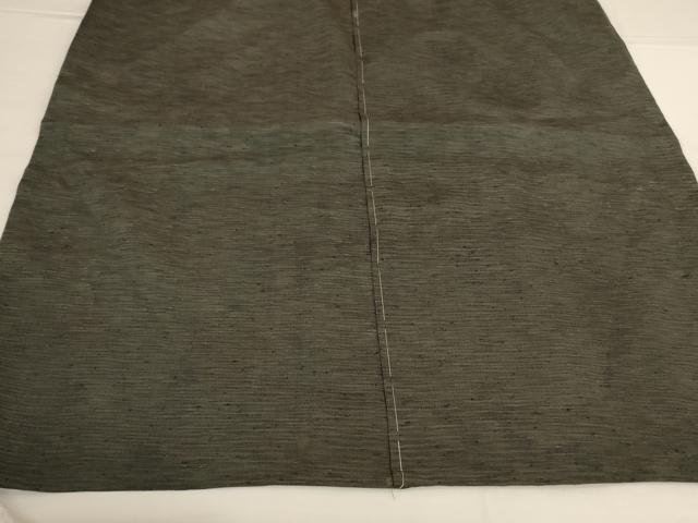 平和屋着物＊夏物　男性　馬乗り袴　霞文　正絹　逸品　未使用　AABI7903jd