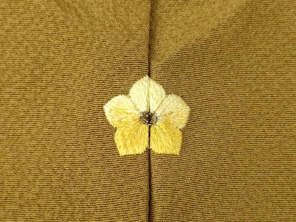 平和屋着物●訪問着　駒刺繍　雪輪花文　暈し染め　鈴乃屋扱い　正絹　逸品　AABI7953ck