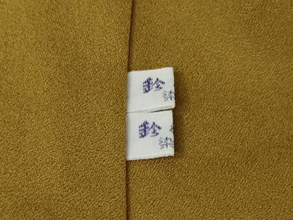 平和屋着物●訪問着　駒刺繍　雪輪花文　暈し染め　鈴乃屋扱い　正絹　逸品　AABI7953ck