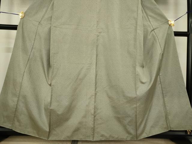 平和屋着物●本場大島紬　染大島　訪問着　斜縞　正絹　逸品　AABI7959ck