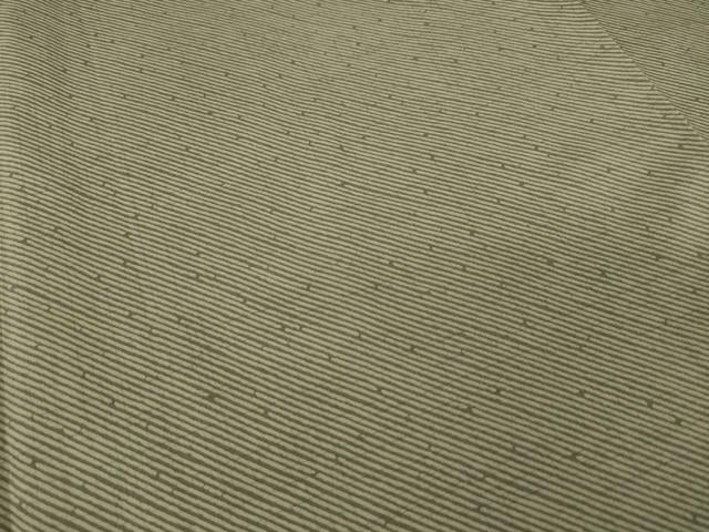平和屋着物●本場大島紬　染大島　訪問着　斜縞　正絹　逸品　AABI7959ck