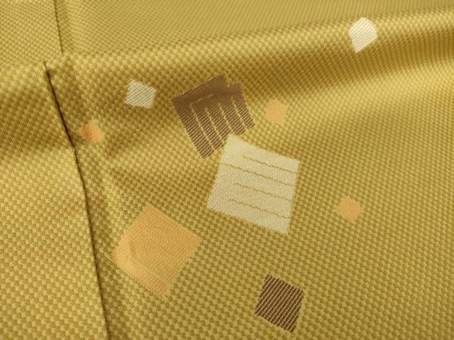 平和屋着物●お召　訪問着　源氏香　正絹　逸品　AABI7973ck