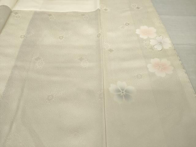 平和屋着物●谷崎潤一郎の世界　訪問着　花船文　暈し染め　正絹　逸品　AABI7978ck