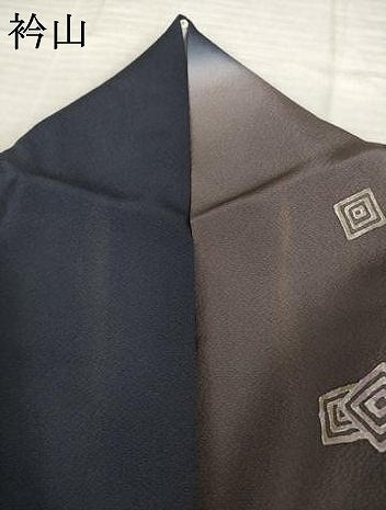 平和屋着物●こむさでもーど・COMME CA DU MODE　訪問着　三枡　暈し染め　やまと誂製　正絹　逸品　AABI7982ck