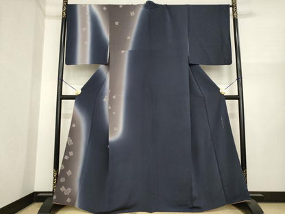 平和屋着物●こむさでもーど・COMME CA DU MODE　訪問着　三枡　暈し染め　やまと誂製　正絹　逸品　AABI7982ck