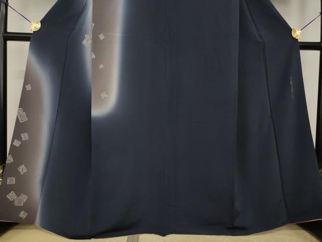 平和屋着物●こむさでもーど・COMME CA DU MODE　訪問着　三枡　暈し染め　やまと誂製　正絹　逸品　AABI7982ck