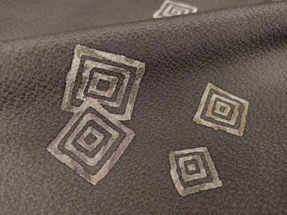 平和屋着物●こむさでもーど・COMME CA DU MODE　訪問着　三枡　暈し染め　やまと誂製　正絹　逸品　AABI7982ck