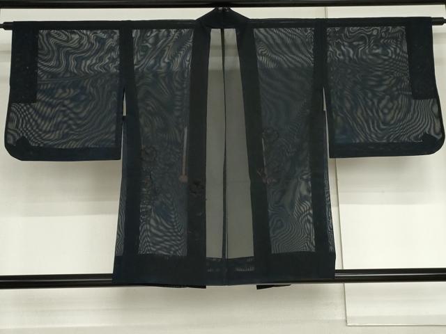 平和屋着物▽羽織　スリーシーズン　春夏秋　塵除け　枝花文　正絹　逸品　AABI8034cs