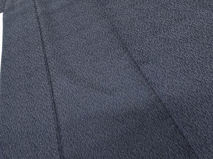 平和屋着物▽上質な小紋　単衣　流水文　正絹　逸品　AABI8045cs