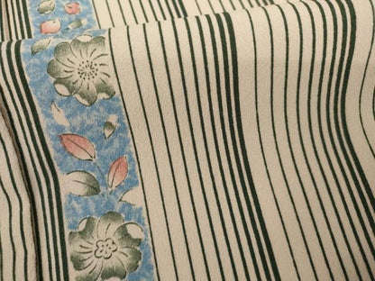 平和屋着物▽小紋　単衣　辻が花　洗える着物　AABI8069cs