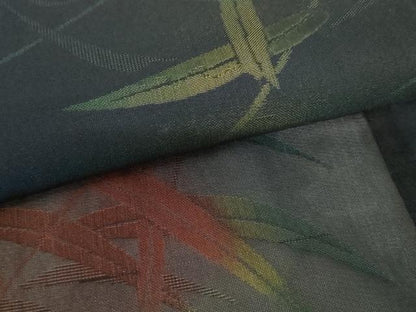 平和屋着物＊夏物　西陣　小紋　手描き　琉粋紗　反端付き　正絹　逸品　未使用　AABI8098cs