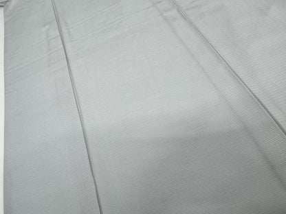 平和屋着物＊夏物　色無地　絽　堅牢草木染　さざ波　藤色　五泉　反端・保証書付き　正絹　逸品　未使用　AABI8099cs