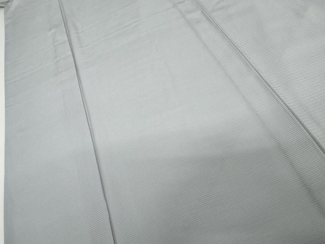 平和屋着物＊夏物　色無地　絽　堅牢草木染　さざ波　藤色　五泉　反端・保証書付き　正絹　逸品　未使用　AABI8099cs