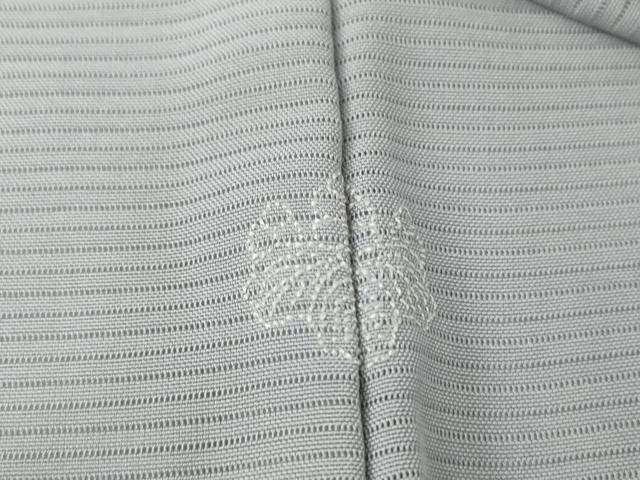平和屋着物＊夏物　色無地　絽　堅牢草木染　さざ波　藤色　五泉　反端・保証書付き　正絹　逸品　未使用　AABI8099cs