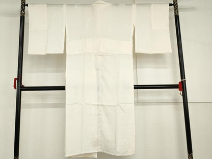 平和屋着物＊夏物　長襦袢　絽　舞花地紋　正絹　逸品　AABI8110cs