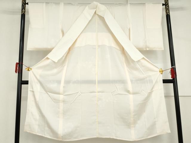 平和屋着物＊夏物　長襦袢　絽　舞花地紋　正絹　逸品　AABI8110cs