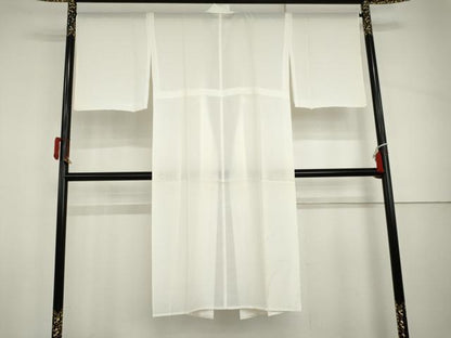 平和屋着物＊夏物　長襦袢　絽　生成り色　正絹　逸品　未使用　AABI8132cs