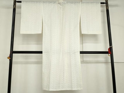 平和屋着物＊夏物　長襦袢　レース　唐草文　綿　逸品　AABI8149cs