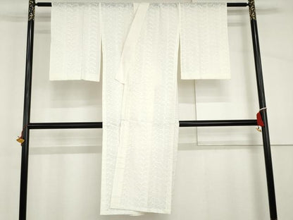 平和屋着物＊夏物　長襦袢　レース　唐草文　綿　逸品　AABI8149cs