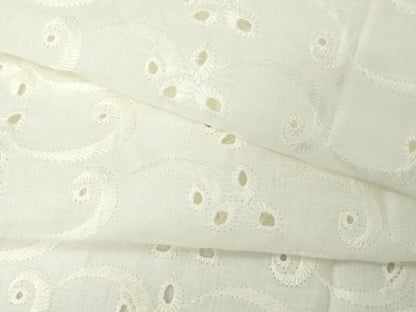 平和屋着物＊夏物　長襦袢　レース　唐草文　綿　逸品　AABI8149cs
